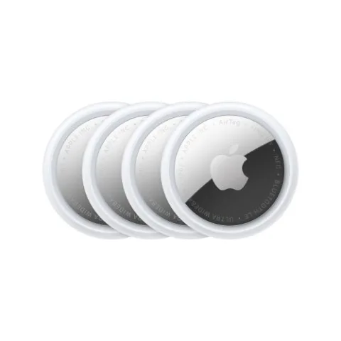 Apple AirTag 2. generáció 4 db-os Bluetooth nyomkövető csomag – Precíz Keresés, Apple Find My, IP67 védelem