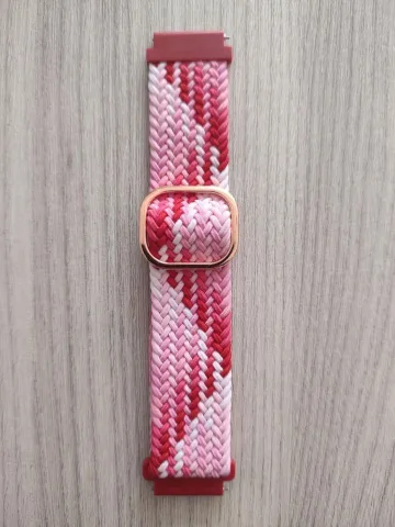 Szövet Elasztikus, Légáteresztős óraszíj, okosóra univerzális pótszíj 22mm
