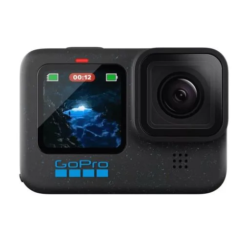 GoPro HERO12 Black akciókamera – 5.3K/60fps, HyperSmooth 6.0, HDR, 27 MP és 10 m vízállóság