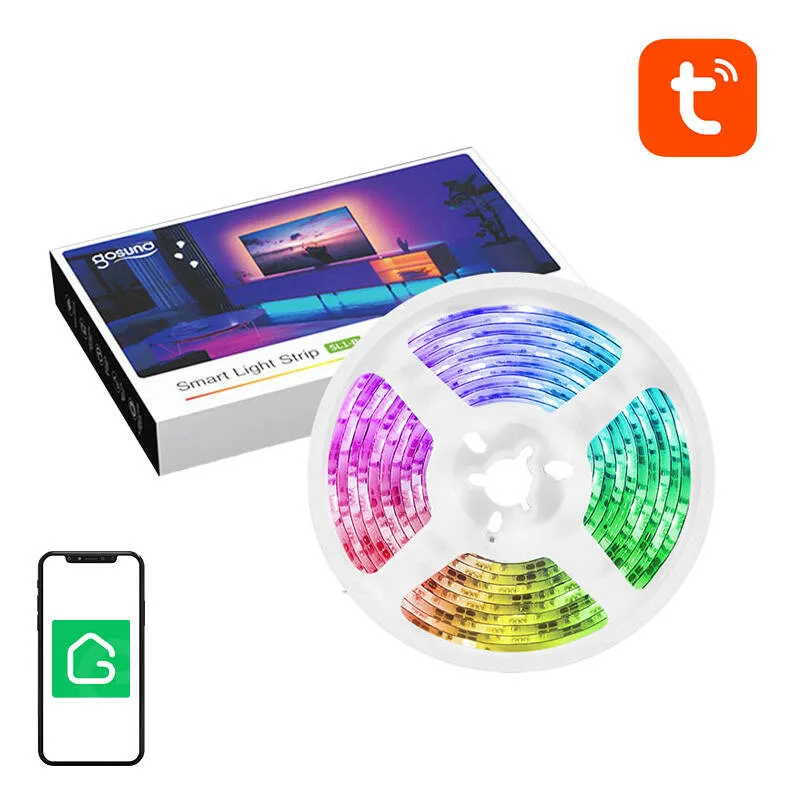Gosund SL1 Okos WiFi RGB LED szalag – USB, 2,8 m, Tuya / Smart Life kompatibilis