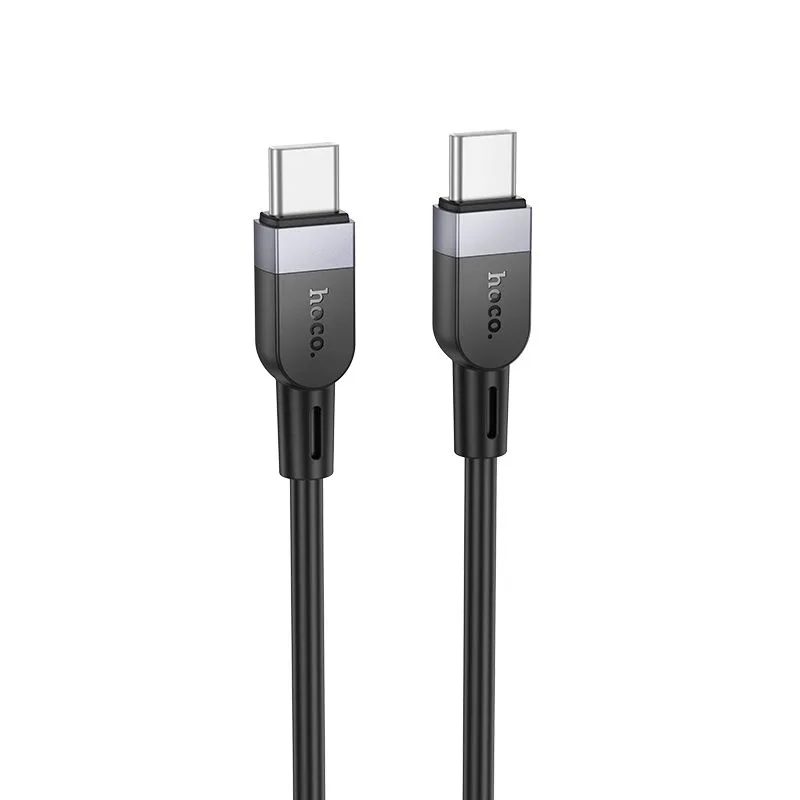 Hoco X109 USB-C – USB-C szilikon gyorstöltő kábel, 60W, 3 méter