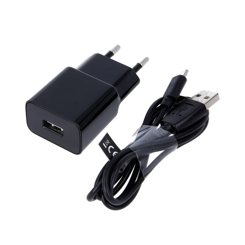 Maxlife MXTC-01 hálózati töltő 1x USB 1A + microUSB kábel